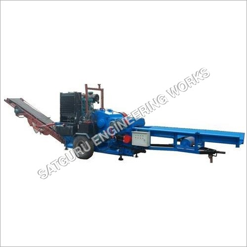 Mobile Wood Chipper Machine