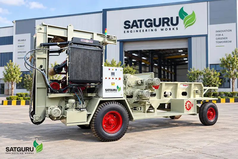 Mobile-Chipper-Machine